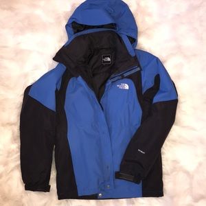 North face 2 in 1 ski jacket, like new!